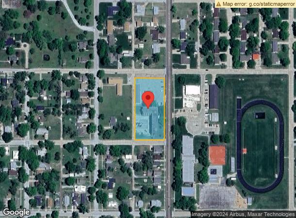  1011 K St, Fairbury, NE Parcel Map