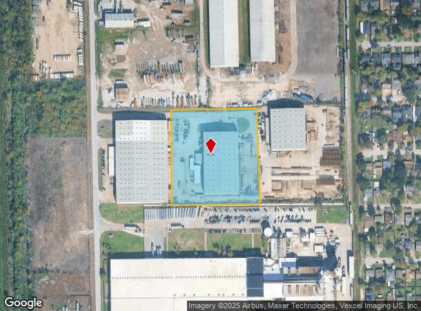  4206 Fidelity St, Houston, TX Parcel Map