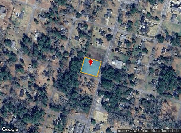 S Morgan Ave, Andrews, SC Parcel Map