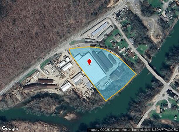 5148 Elk River Rd N, Elkview, WV Parcel Map
