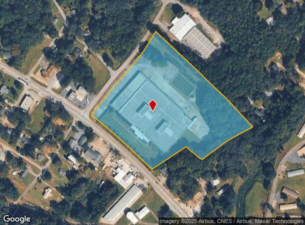 318 W Howell St, Hartwell, GA Parcel Map