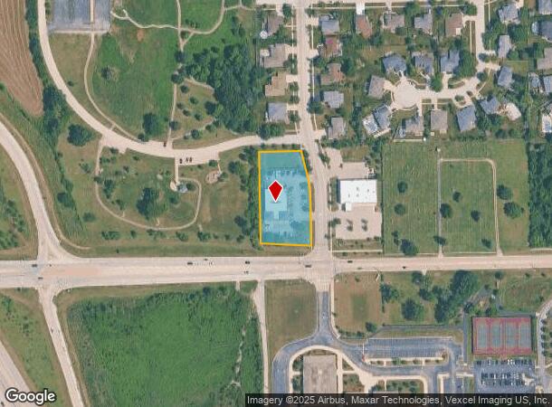 16191 W 127Th St, Lemont, IL Parcel Map