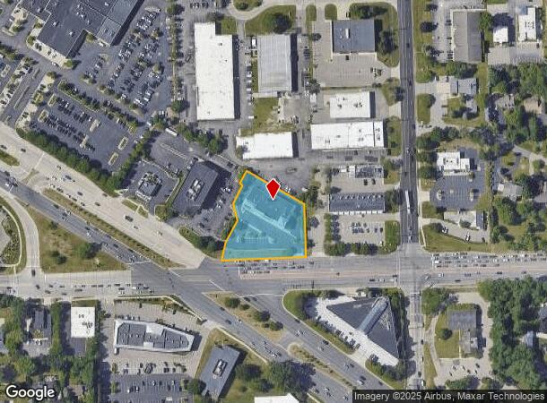 2527 S Telegraph Rd, Bloomfield Hills, MI Parcel Map