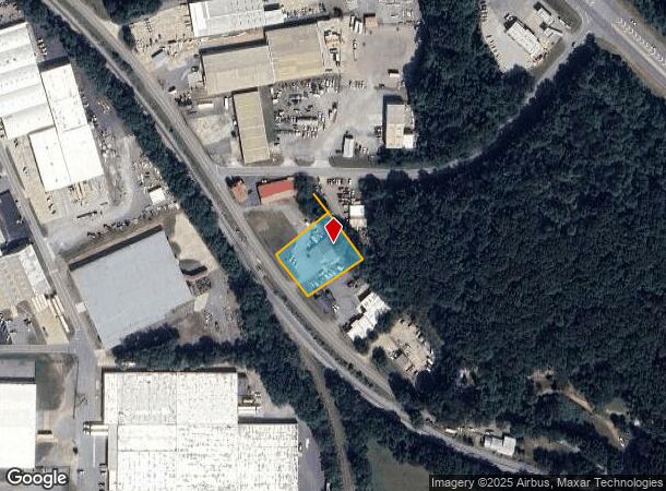  606 S Tennessee St, Cartersville, GA Parcel Map