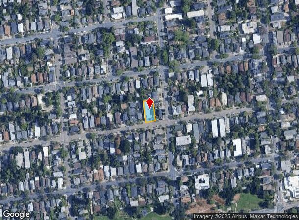 1739 Francisco St, Berkeley, CA Parcel Map