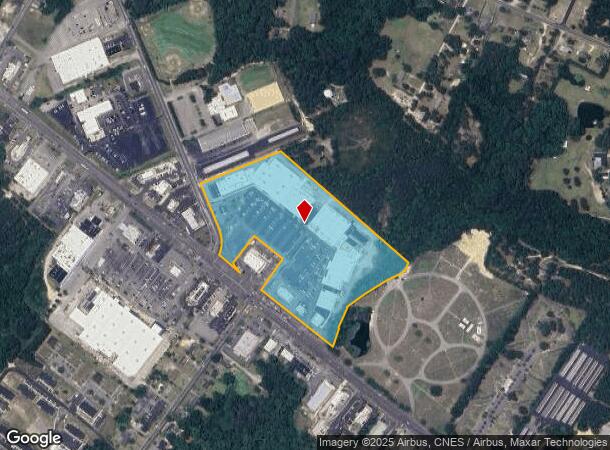 1305 E Broad Ave, Rockingham, NC Parcel Map