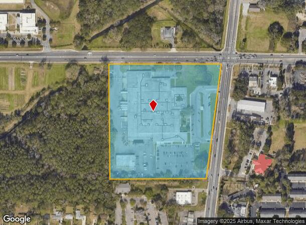  2800 S Adams St, Tallahassee, FL Parcel Map