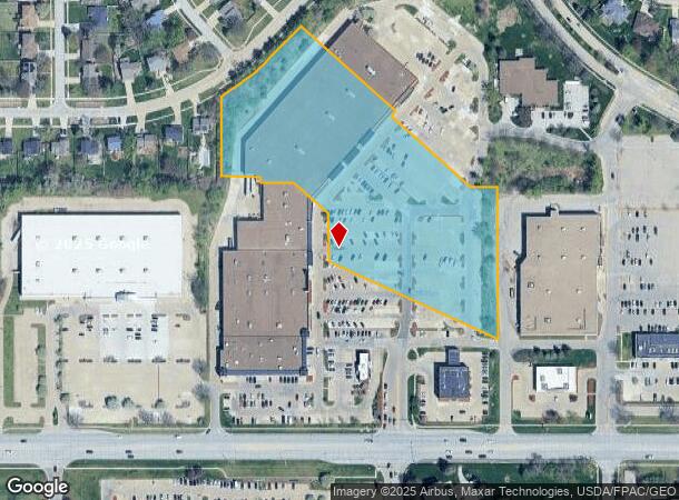 10201 University Ave, Clive, IA Parcel Map