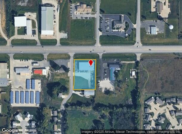  315 N Village St, Tonganoxie, KS Parcel Map