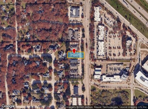 660 N Carroll Ave, Southlake, TX Parcel Map