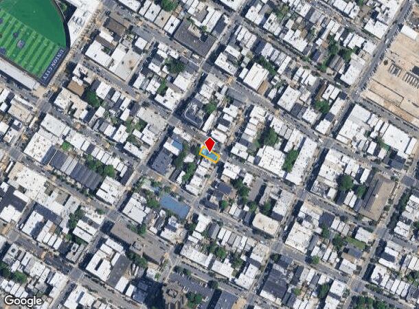  2421 West St, Union City, NJ Parcel Map