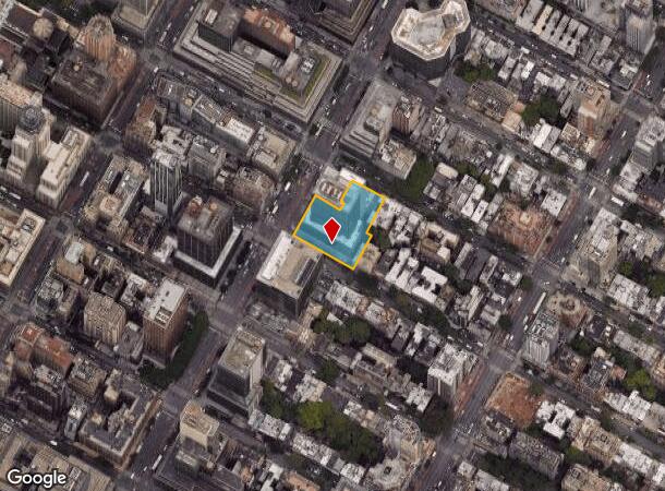 825 3Rd Ave, New York, NY Parcel Map