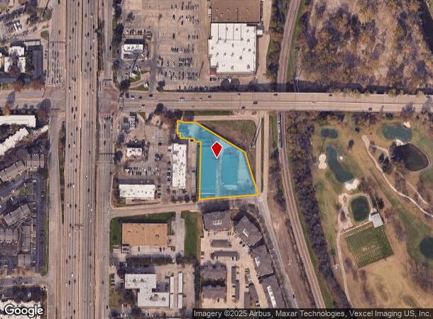  8555 Manderville Ln, Dallas, TX Parcel Map