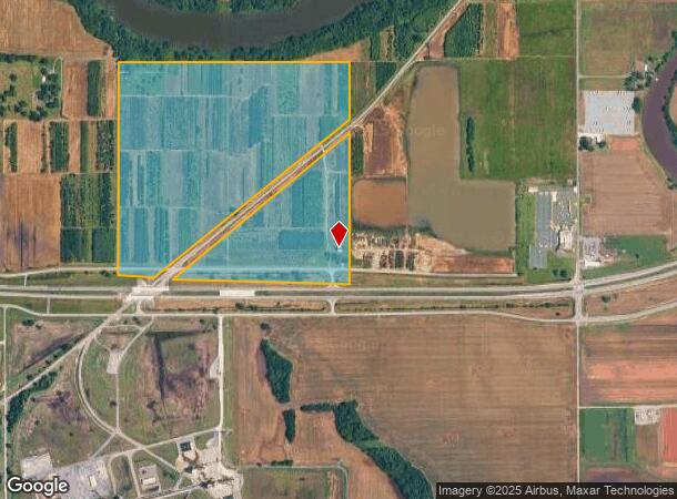  110 N 55Th St E, Fort Gibson, OK Parcel Map