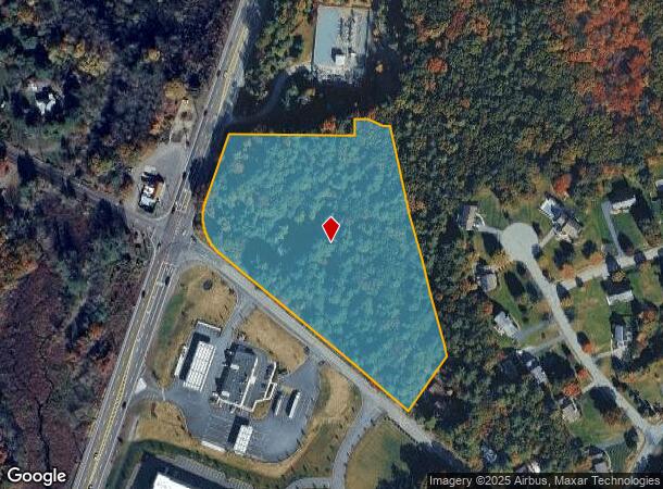  483 Thurston St, Wrentham, MA Parcel Map