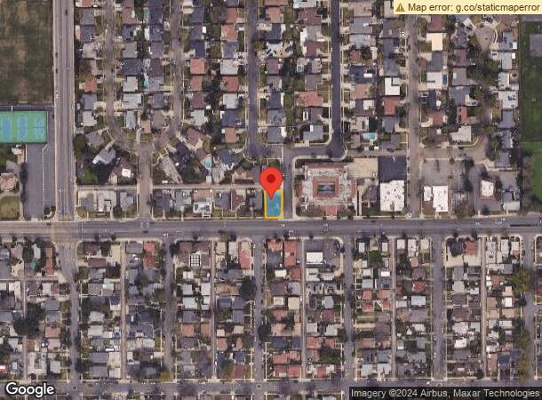  733 E Chapman Ave, Fullerton, CA Parcel Map