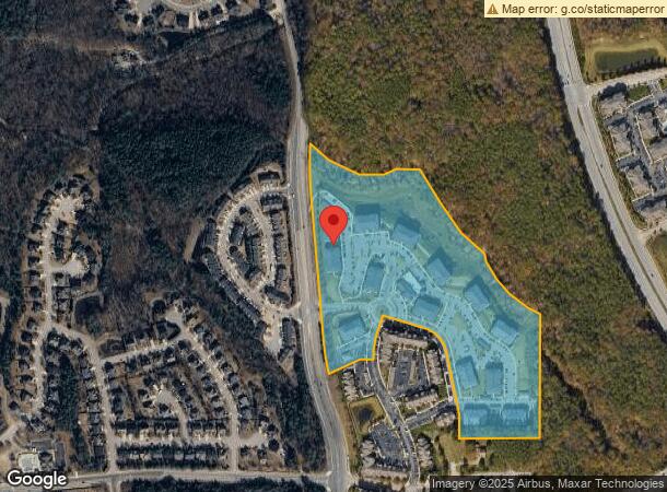  11000 Praxis Way, Cary, NC Parcel Map