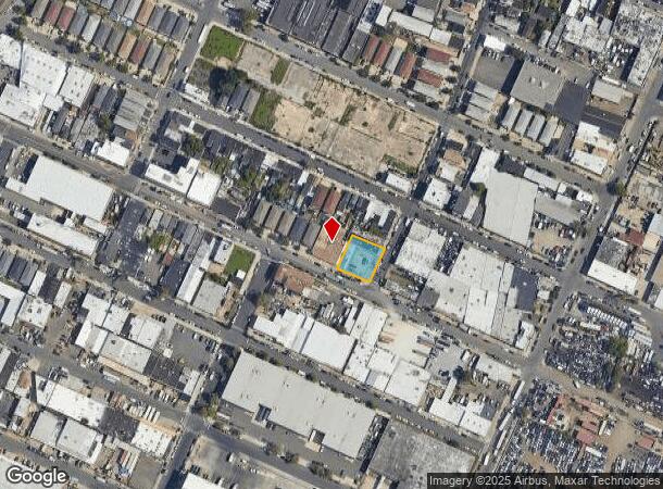  196-208 Emmet St, Newark, NJ Parcel Map
