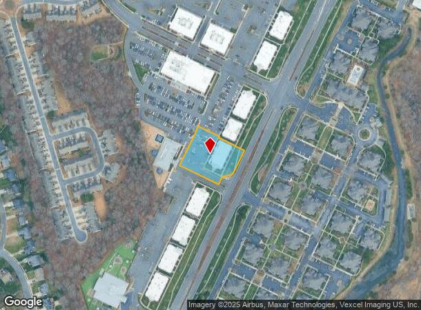9335 Blakeney Centre Dr, Charlotte, NC Parcel Map