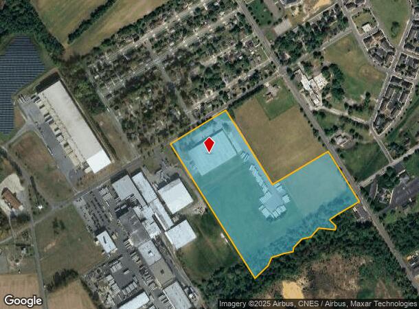  1019 Parsonage Rd, Bridgeton, NJ Parcel Map