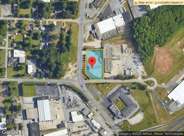  1210 Trinity Ave, High Point, NC Parcel Map