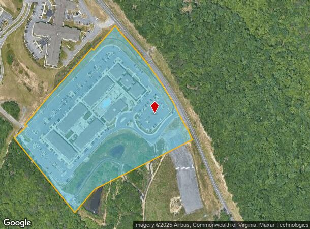  40 Oasis Way, Lynchburg, VA Parcel Map