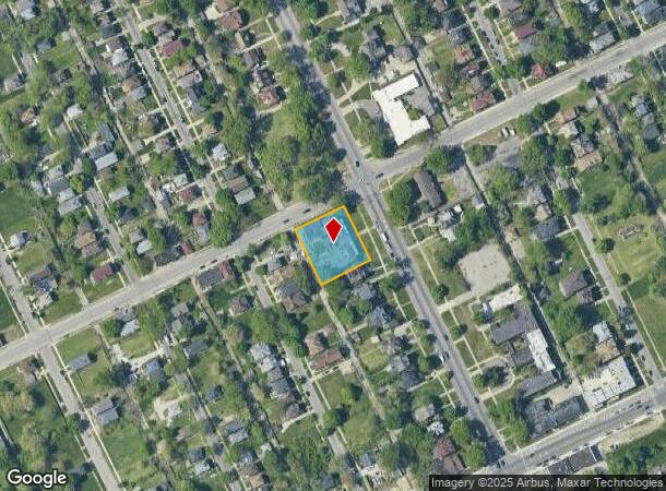  505 E Grand Blvd, Detroit, MI Parcel Map