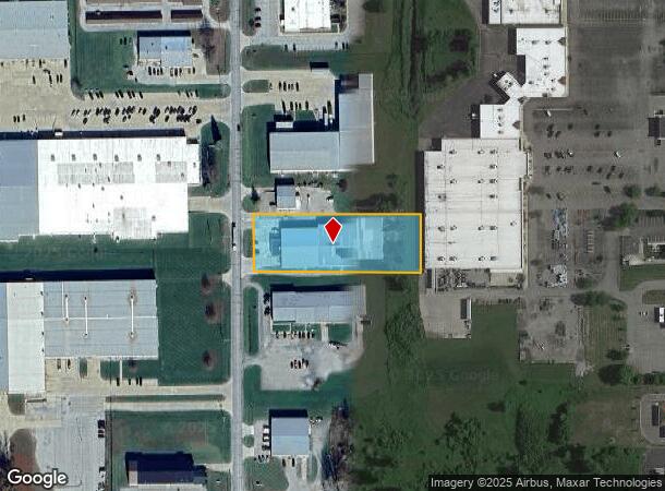  1460 Wohlert St, Angola, IN Parcel Map