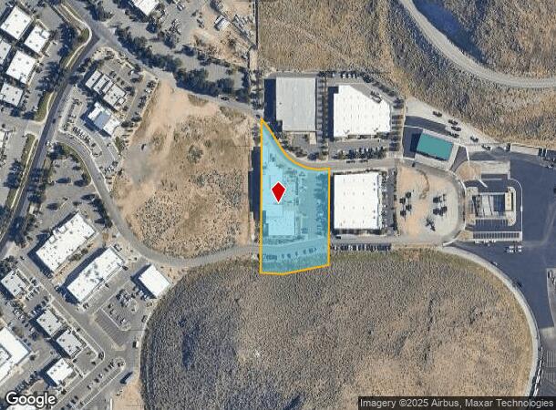  3740 Barron Way, Reno, NV Parcel Map