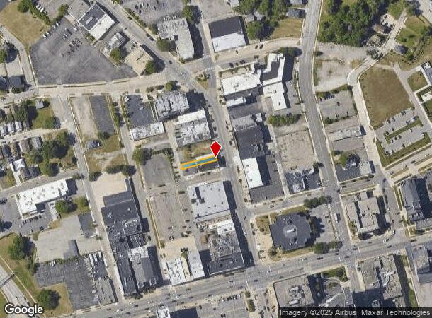  101 N Saginaw St, Pontiac, MI Parcel Map