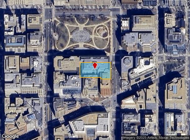  1300 I St Nw, Washington, DC Parcel Map