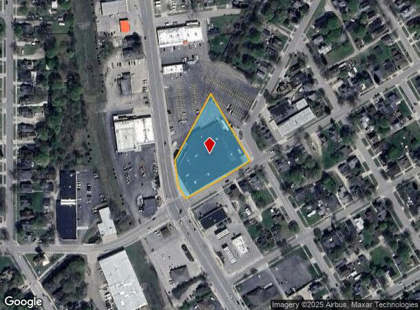  800 N Mitchell St, Cadillac, MI Parcel Map