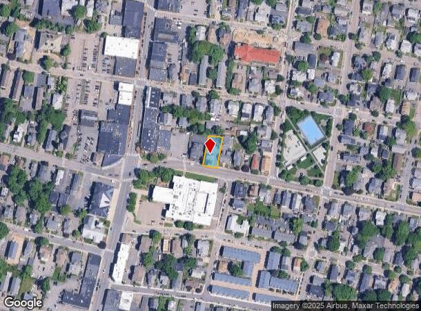  24 High St, Waltham, MA Parcel Map