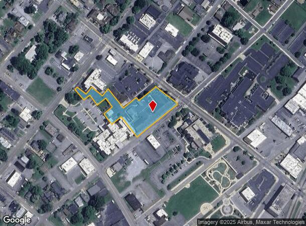  505 N Roan St, Johnson City, TN Parcel Map