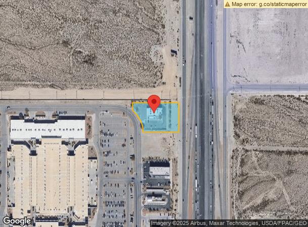  7083 S Desert Blvd, Canutillo, TX Parcel Map