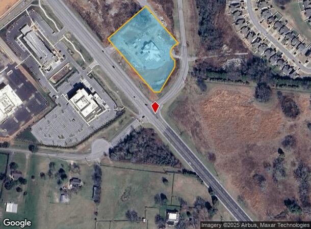  5108 Veterans Pkwy, Murfreesboro, TN Parcel Map