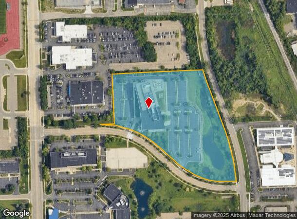  1000 Oakbrook Dr, Ann Arbor, MI Parcel Map