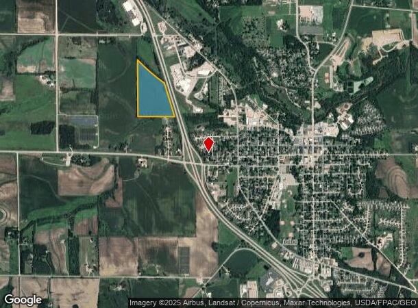  1100 W 4Th St, Zumbrota, MN Parcel Map