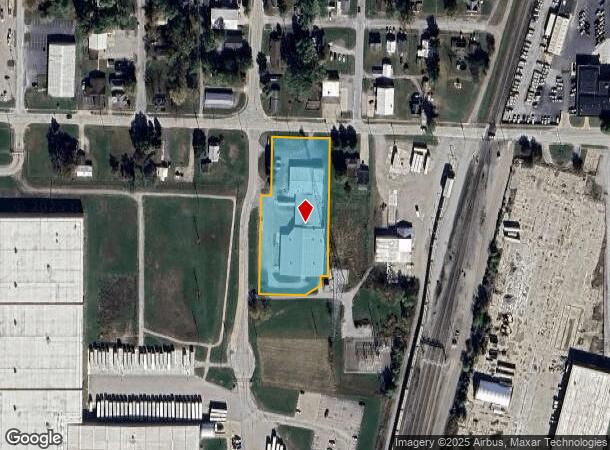 709 W Wabash Ave, Effingham, IL Parcel Map