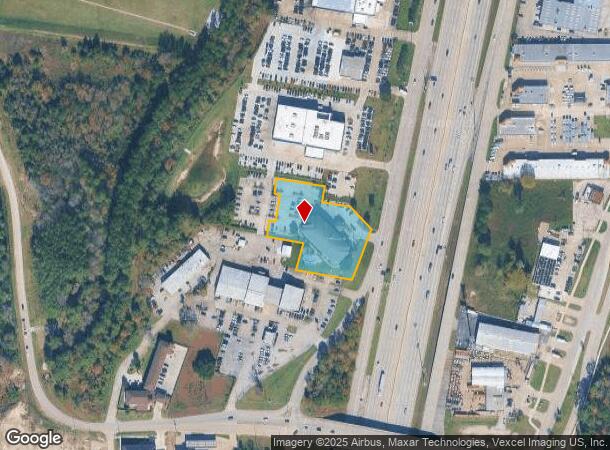 22223 Highway 59 N, Kingwood, TX Parcel Map