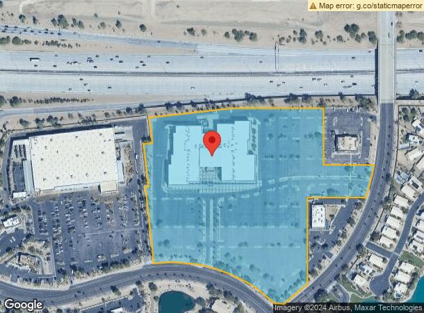  6950 E Superstition Springs Blvd, Mesa, AZ Parcel Map