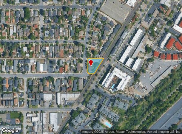 245 Sunnyside Ave, Campbell, CA Parcel Map