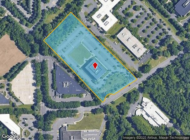 19 Roszel Rd, Princeton, NJ Parcel Map