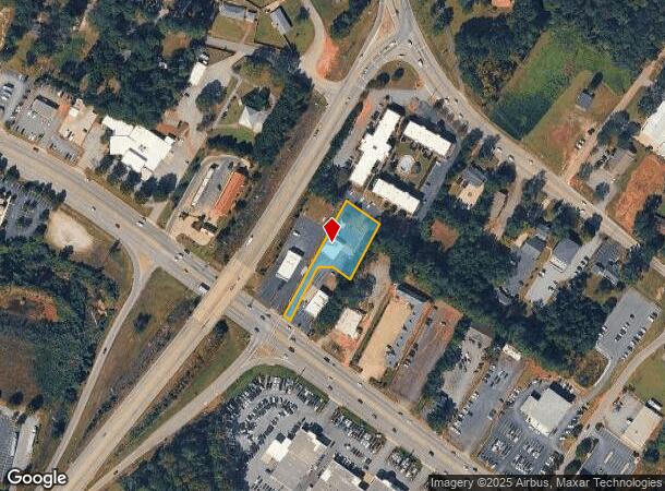  4024 Clemson Blvd, Anderson, SC Parcel Map