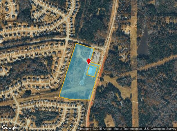 9307 Veterans Pkwy, Midland, GA Parcel Map