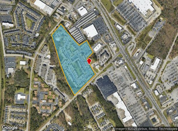  700 Greenlawn Dr, Columbia, SC Parcel Map