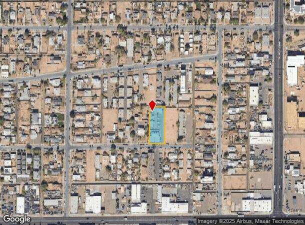 1442 E Polk St, Phoenix, AZ Parcel Map