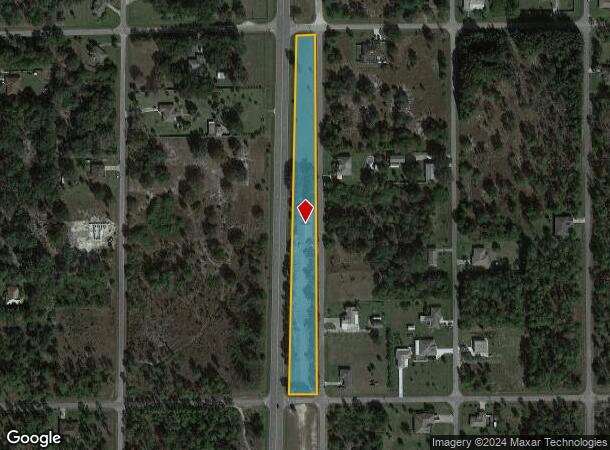  1311 Edward Ave, Lehigh Acres, FL Parcel Map