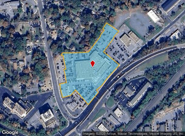 9020 Lanham Severn Rd, Lanham, MD Parcel Map