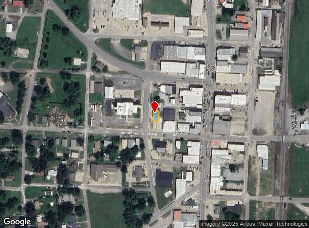 106 N 1St St, Eufaula, OK Parcel Map
